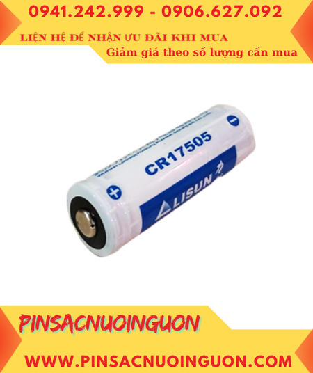 Lisun CR17505, Pin nuôi nguồn PLC Lisun CR17505 lithium 3v 25000mAh chính hãng