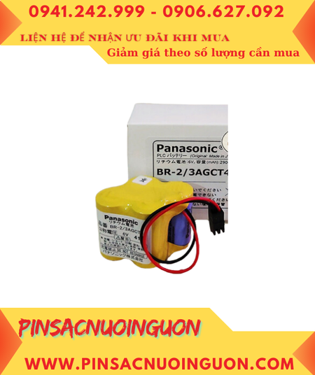 Panasonic BR-2/3AGCT4A; Pin nuôi nguồn Panasonic BR-2/3AGCT4A lithium 6v, Xuất xứ NHẬT