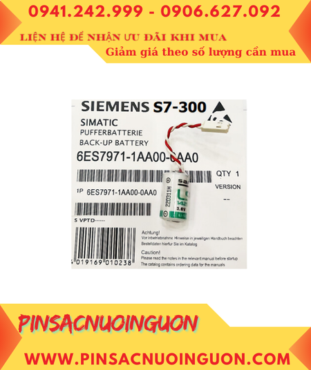 Siemens S7-300; Pin nuôi nguồn Siemens 6ES7971-1AA00-0AA0 (Siemens CPU S7-300) chính hãng