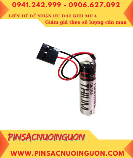 Toshiba ER6VC3N ; Pin nuôi nguồn Toshiba ER6VC3N lithium 3.6v AA 2000mAh chính hãng _Xuất xứ Nhật