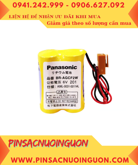 Pin A98L-0031-0011L; Pin nuôi nguồn FANUC A98L-0031-0011L lithium 6v, Xuất xứ Nhật