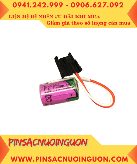 Tadiran TL-5902 (ZẮC CẮM); Pin nuôi nguồn Tadiran TL-5902 lithium 3.6v 1/2AA 1200mAh _Xuất xứ Israel