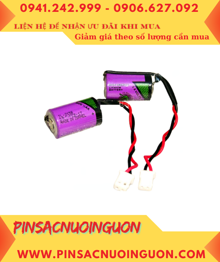Tadiran TL-2150; Pin nuôi nguồn PLC Tadiran TL-2150 lithium 3.6v 1/2AA 1000mAh chính hãng /Xuất xứ Israel