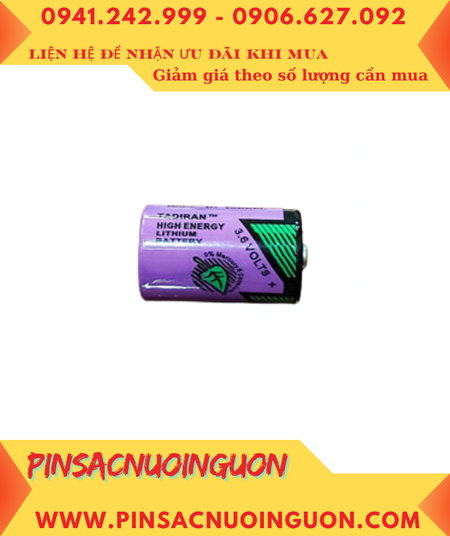 Pin Tadiran TL-5101: Pin nuôi nguồn Tadiran TL-5101 lithium 3.6v 1/2AA 950mAh _Xuất xứ Israel
