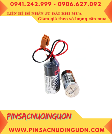 Toshiba ER17330V; Pin nuôi nguồn PLC Toshiba ER17330V lithium 3.6v 1700mAh, Xuất xứ NHẬT