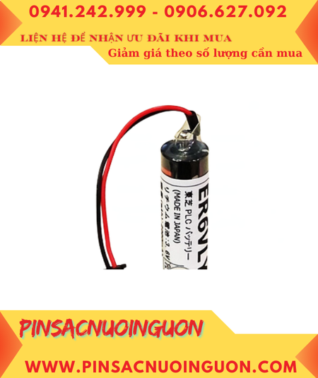 Toshiba ER6VLY; Pin nuôi nguồn Toshiba ER6VLY lithium 3.6v AA 2000mAh _Made in Japan