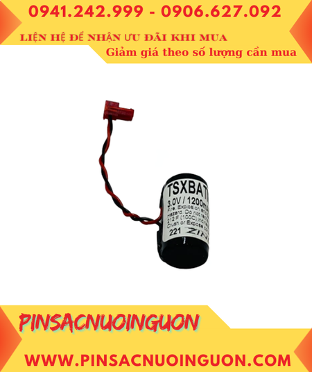 Modicon TSXBATM03 _Pin nuôi nguồn Modicon TSXBATM03 lithium 3.0v 1700mAh (Xuất xứ Nhật)