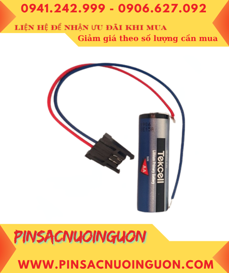 Tekcell SB-AA11; Pin nuôi nguồn PLC Tekcell SB-AA11 lithium 3.6V AA 2400mAh _Xuất xứ Hàn quốc