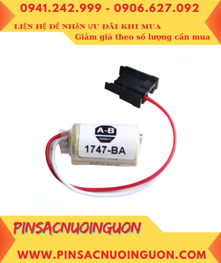 Allen Bradley 1747-BAS _ Pin nuôi nguồn 1747-BAS lithium 3.0v 950mAh chính hãng (Xuất xứ Nhật)