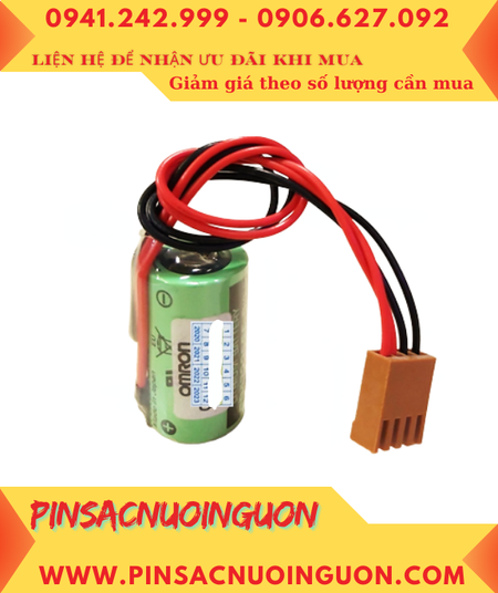 Omron C200; Pin nuôi nguồn Omron C200 PLC lithium 3.0v _Made in Japan