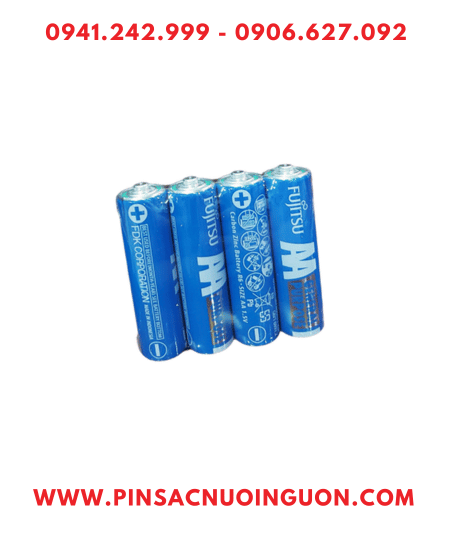 Fujitsu R6(4S)F-GP Pin tiểu AA 1.5v Fujitsu R6(4S)F-GP General Purpose (Vỏ Xanh) /Gói 4viên