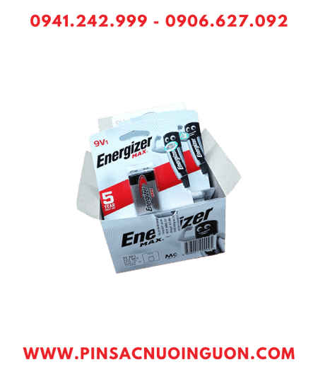 COMBO 1HỘP 12vỉ Pin 9v Alkaline Energizer 522-BP1 6LR61 chính hãng _Giá chỉ 588.000đ/HỘP