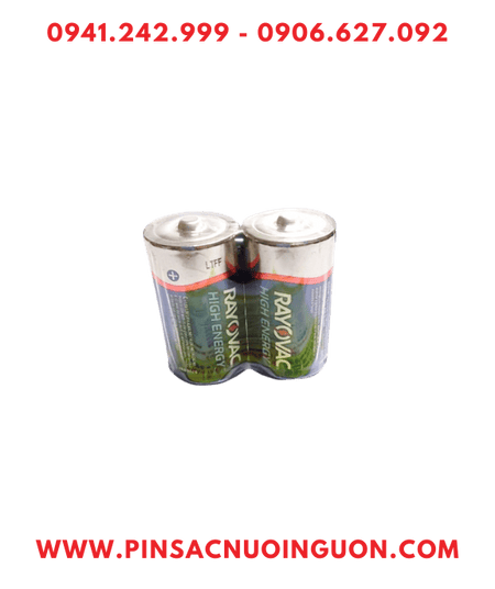 Pin Rayovac LR14; Pin nuôi nguồn Rayovac LR14 MN1400 chính hãng _Xuất xứ Mỹ (USA) _Vỉ 2viên