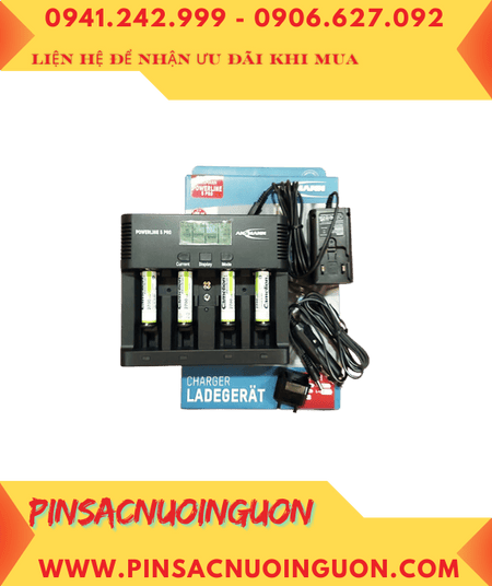 Ansman Powerline 5Pro, Bộ sạc pin 5 Pin -kèm sẳn 4 pin sạc Camelion NH-AA2700ABP2 AlwaysReady