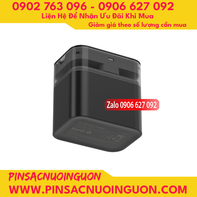 Hộp sạc pin Beston M7038 dành cho pin AA Lithium 1.5V và Ni-MH 1.2V thumb