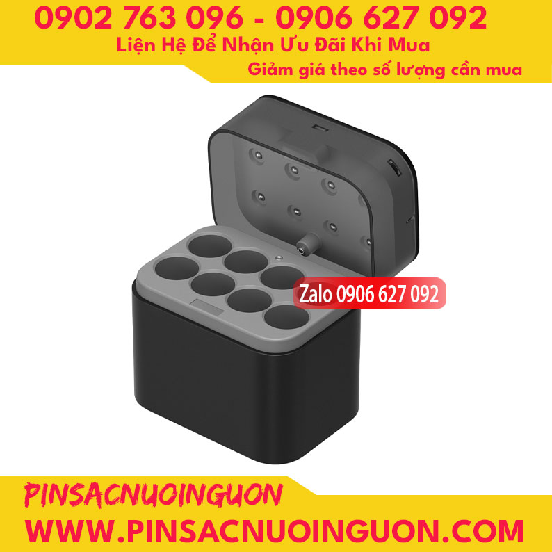 Hộp sạc pin Beston M7038 dành cho pin AA Lithium 1.5V và Ni-MH 1.2V