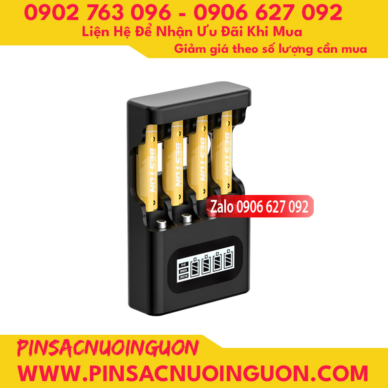 Bộ sạc Beston M9501, sạc cho pin 1.2V và 1.5V thumb