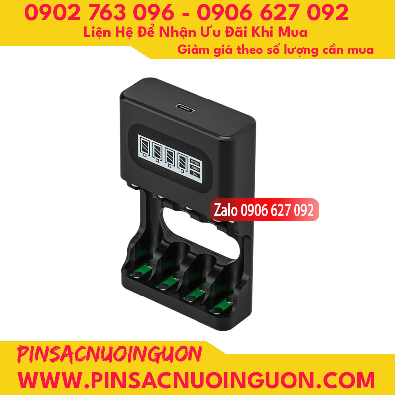 Bộ sạc Beston M9501, sạc cho pin 1.2V và 1.5V thumb