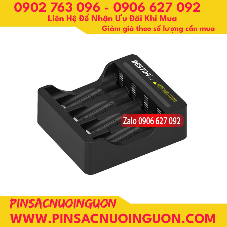 Bộ sạc pin Beston dành cho pin AA AAA Lithium 1.5V M7011 thumb