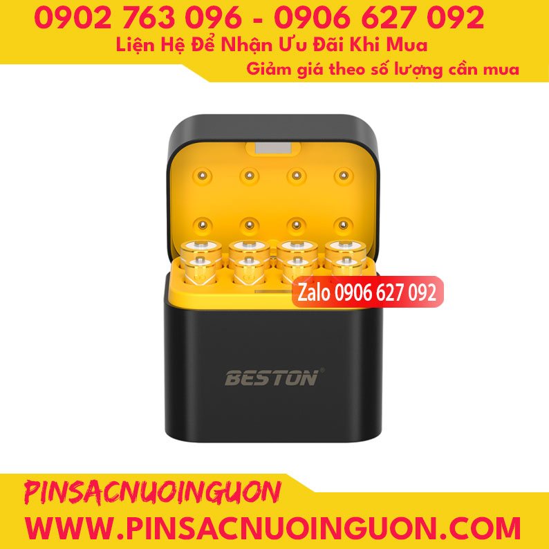 Hộp sạc pin Beston M7037 dành cho pin AA và AAA Lithium 1.5V thumb