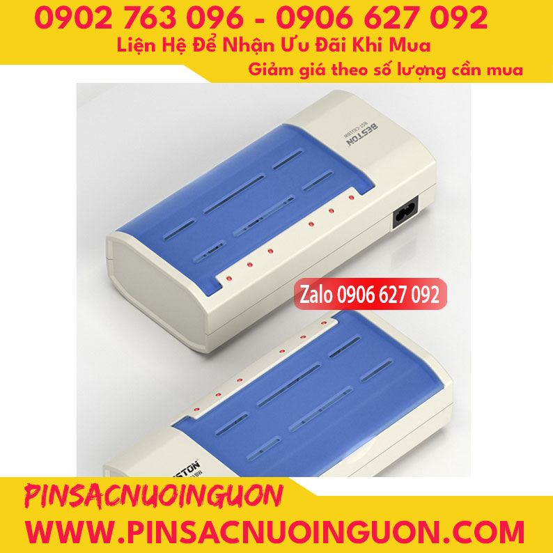Bộ sạc pin đa năng Beston C821BW sạc cho nhiều loại pin Ni-MH thumb