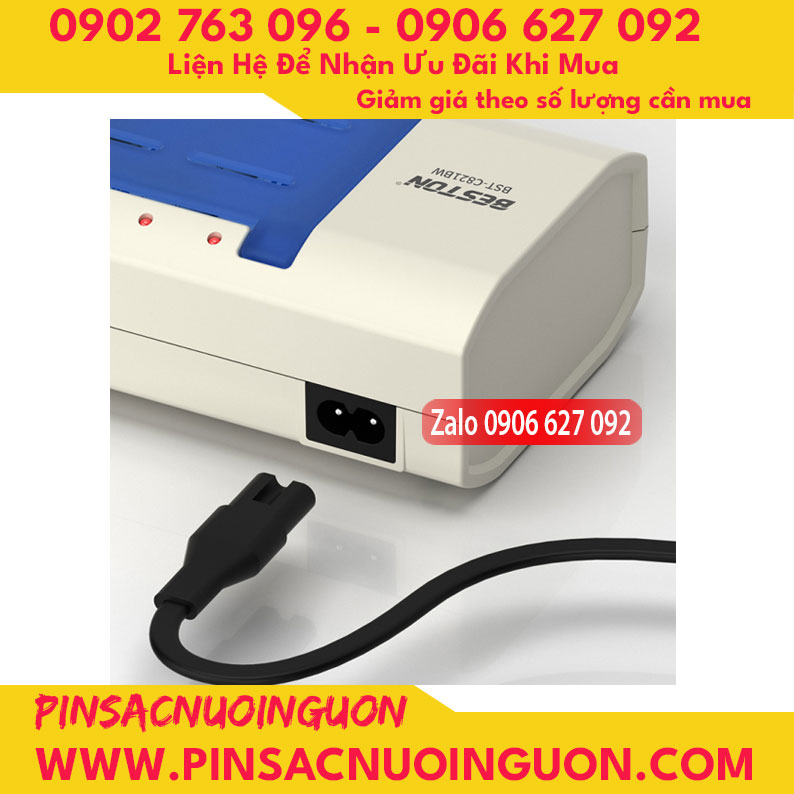 Bộ sạc pin đa năng Beston C821BW sạc cho nhiều loại pin Ni-MH thumb