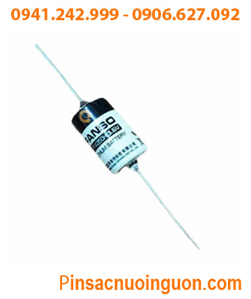 Fanso ER14250H _Pin nuôi nguồn PLC Fanso ER14250H lithium 3.6v 1/2AA 1200mAh (Có trục thép 2 đầu)