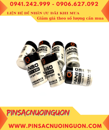Pin CR14250SE _Pin Fanso CR14250H; Pin nuôi nguồn FANSO CR14250H lithium 3v 1/2AA 950mAh chính hãng