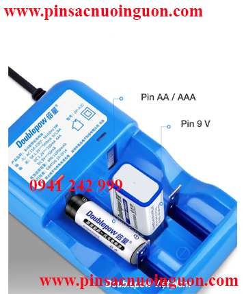 Pin D Đại - Sạc Pin Đa Năng DP-K32 Cho Pin 2A/3A/9V/D/C Doublepow Tự Ngắt1