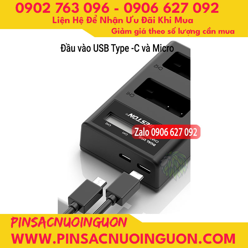 Bộ sạc pin Beston LP-E8 dùng cho các dòng pin LP-E8 của Canon