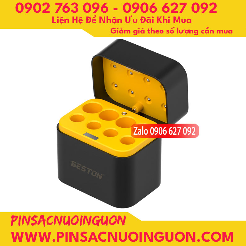 Hộp sạc pin Beston M7037 dành cho pin AA và AAA Lithium 1.5V