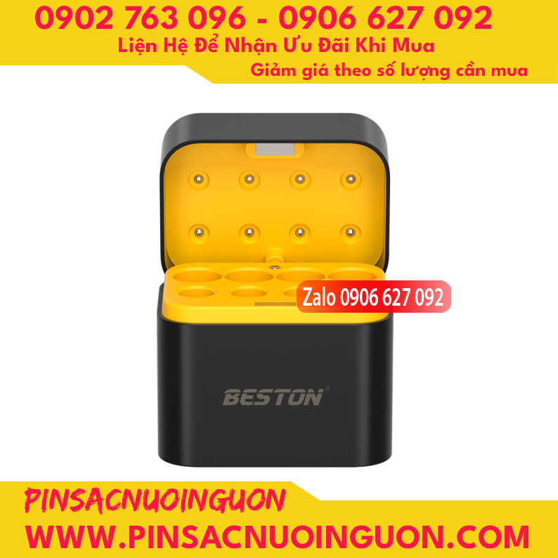 Hộp sạc pin Beston M7037 dành cho pin AA và AAA Lithium 1.5V