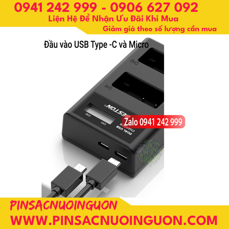 Bộ sạc pin Beston NP-FW50 dùng cho các dòng pin FW50 của Sony